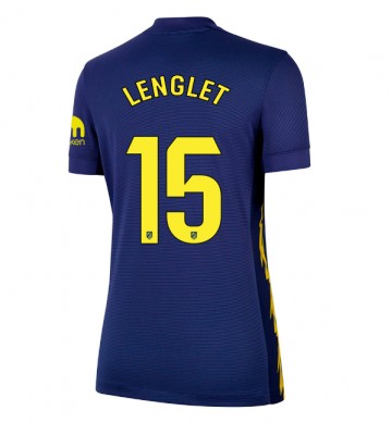Atletico Madrid Clement Lenglet #15 Udebanetrøje Dame 2025-26 Kortærmet